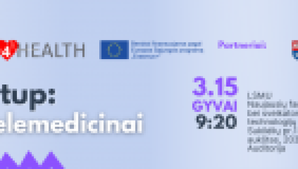 R&D Meetup: Dėmesys telemedicinai